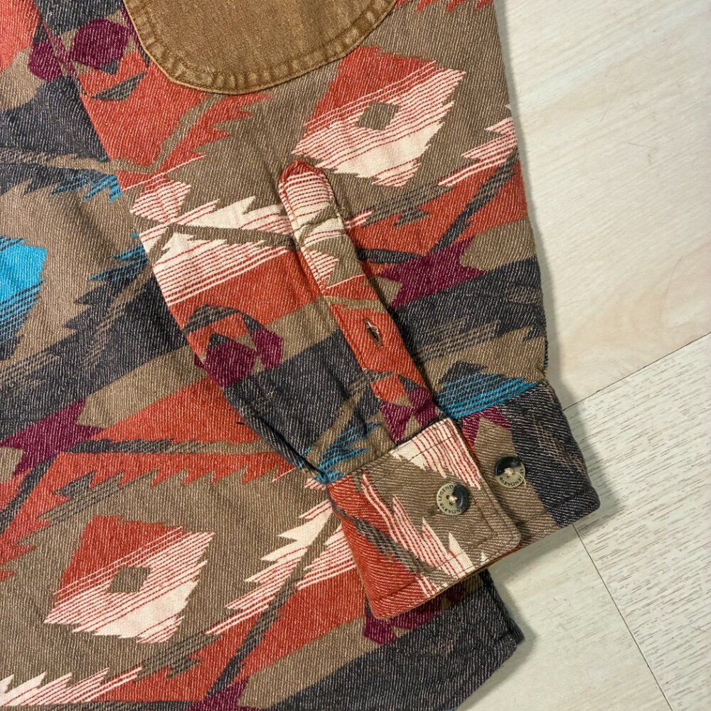 Legendary Whitetails Men's Harbor Heavyweight Flannel Southwest Shirt Size XL - Picture 4 of 8